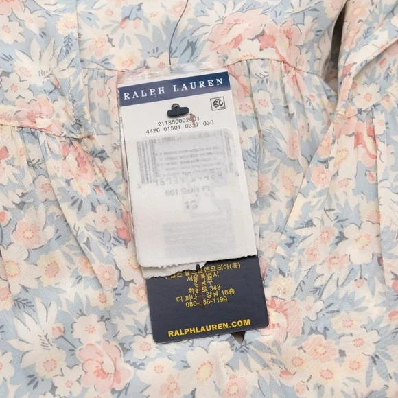 Polo Ralph Lauren - Chiffon Floral Ruffle Dress